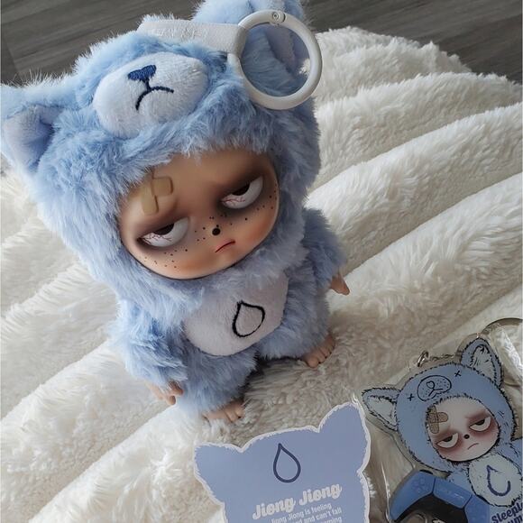 Sleepless Grumpipi Series Keychin Charms Bag Key Ring Keychin Charms Bag - Picture 8 of 14